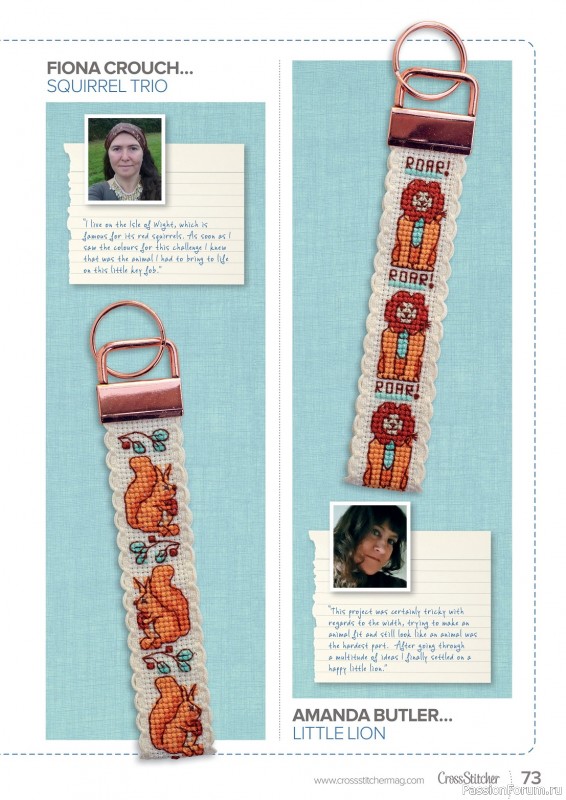 Коллекция вышивки в журнале «CrossStitcher №401 2023»