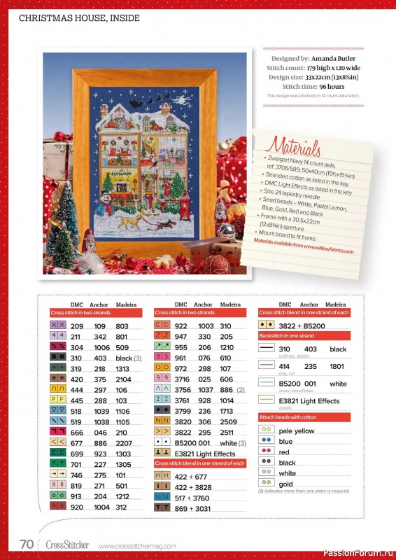 Коллекция вышивки в журнале «CrossStitcher №416 2024»