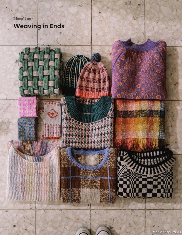 Вязаные модели спицами в журнале «Pom Pom Quarterly №48 2024»