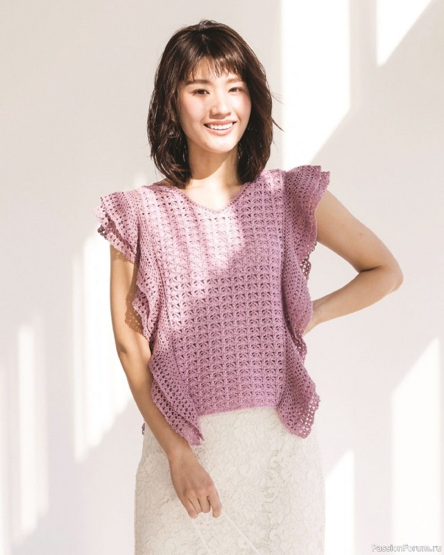 Вязаные модели в журнале «Knit Ange - Spring-Summer 2022»