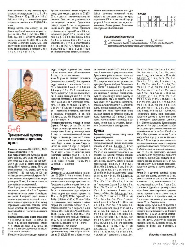 Вязаные модели в журнале «Сабрина №4 2024»
