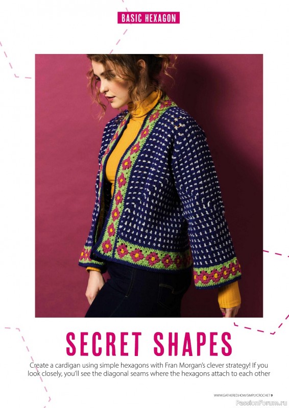 Вязаные проекты крючком в журнале « Simply Crochet №133 2023»