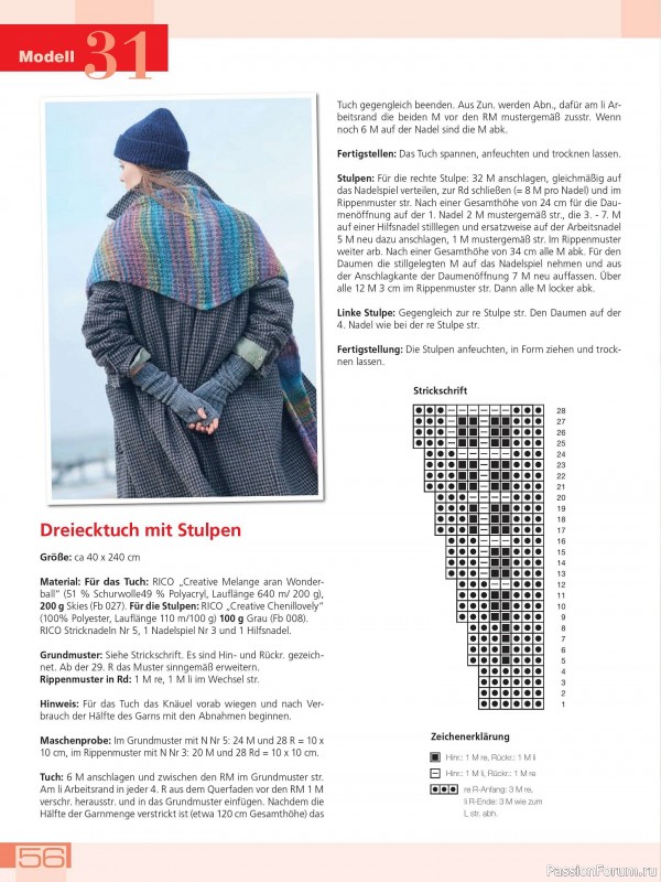 Вязаные проекты в журнале «Meine Strickmode MS105 2023»