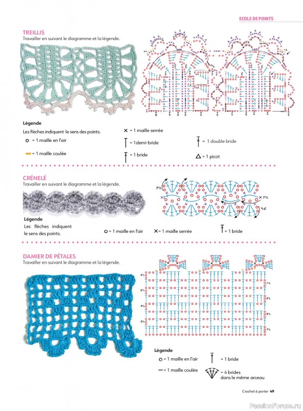 Вязаные проекты крючком в журнале «Crochet a Porter - Mai/Juillet 2025»