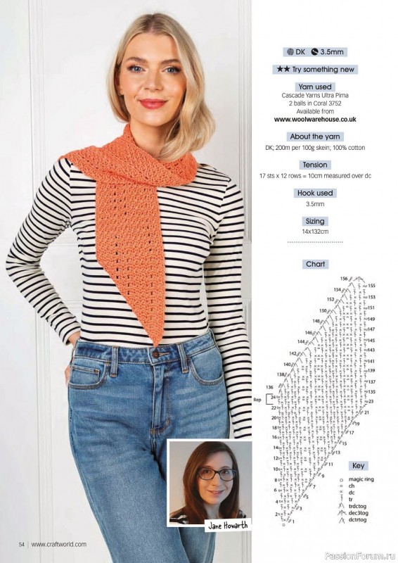 Вязаные модели крючком в журнале «Crochet Now №79 2022»