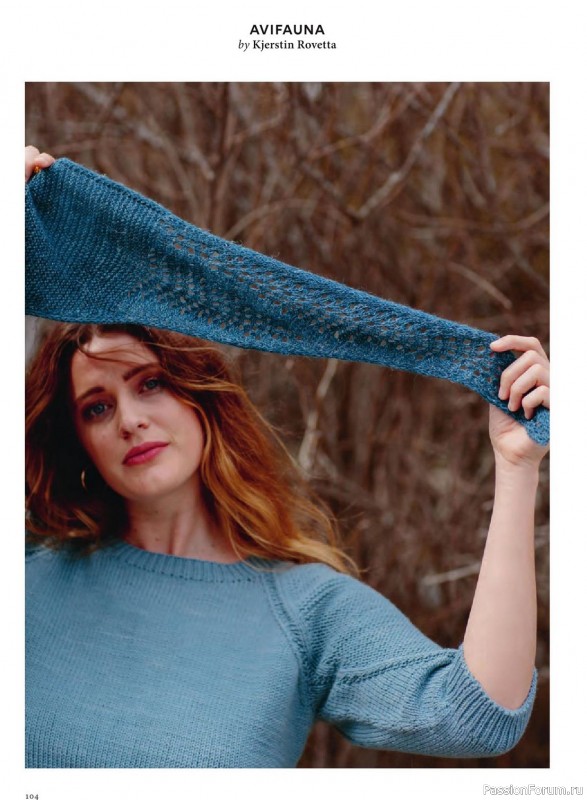 Вязаные модели спицами в журнале «Pom Pom Quarterly №37 2021»