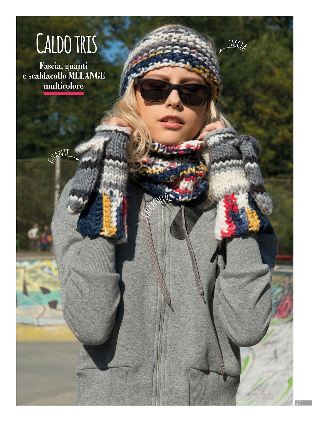 Женские модели спицами для весны и лето. &quot;Piu Maglia Cappelli - Accessori&quot; №3 2021