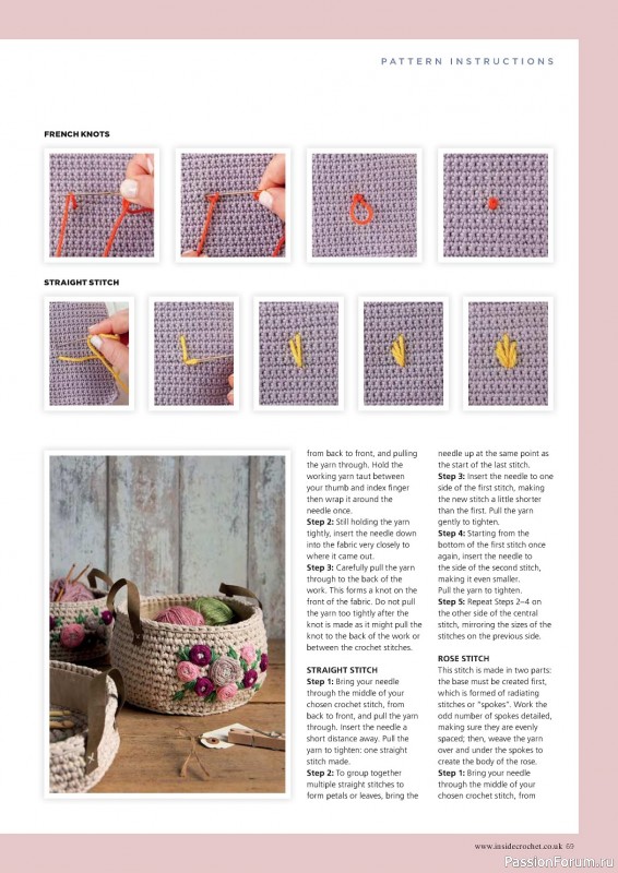 Вязаные проекты крючком в журнале «Inside Crochet №156 2023»