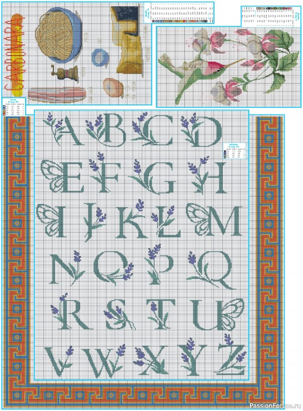 Коллекция вышивки в журнале «Profilo Punto Croce №7 2025»