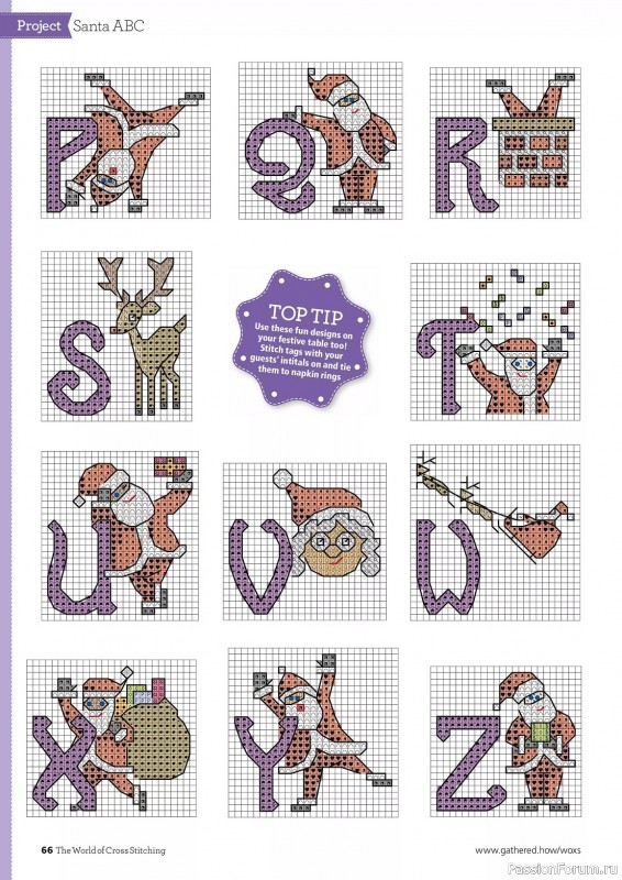 Коллекция вышивки в журнале «The World of Cross Stitching №339 2023»