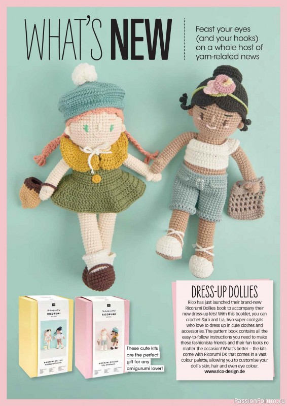 Вязаные проекты крючком в журнале «Crochet Now №102 2023»