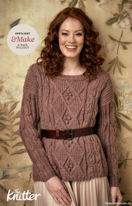 Вязаные проекты спицами в журнале «The Knitter №188 2023»