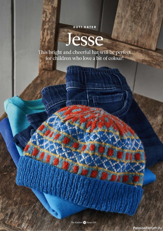 Вязаные проекты спицами в журнале «The Knitter №188 2023»