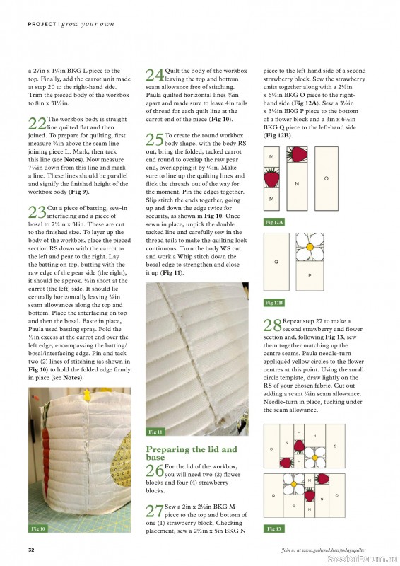 Коллекция проектов для рукодельниц в журнале «Todays Quilter №129 2025»