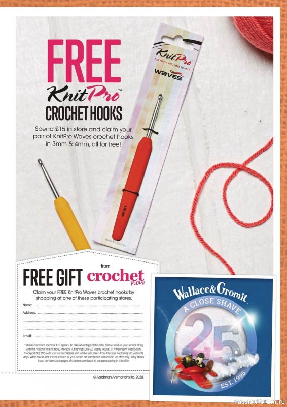 Вязаные проекты крючком в журнале «Crochet Now №83 2022»