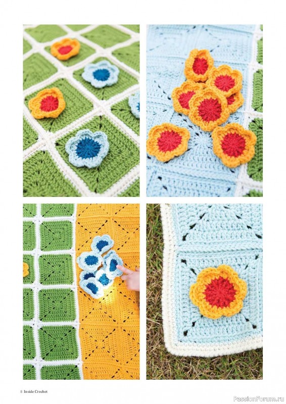 Вязаные проекты крючком в журнале «Inside Crochet №149 2022»