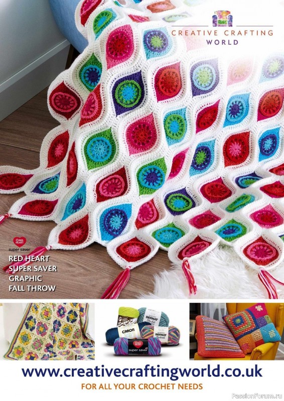 Вязаные проекты крючком в журнале «Simply Crochet №136 2023»