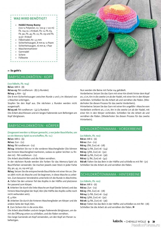 Вязаные проекты в журнале «Häkeln Das MaschenMagazin Spezial №1 2025»