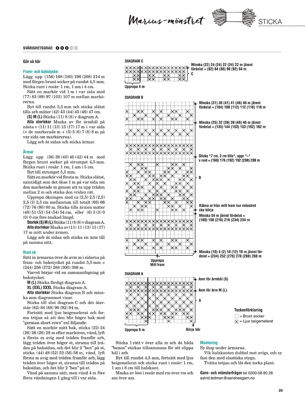 &quot;Stickat &amp; Sant&quot; №1 202 &mdash; шведский журнал по вязанию и рукоделию