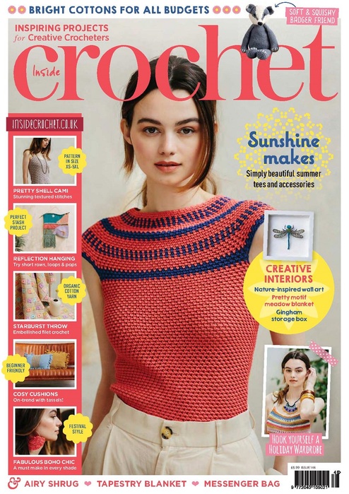 Вязаные проекты крючком в журнале &laquo;Inside Crochet&raquo;