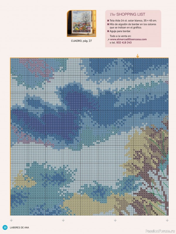 Коллекция вышивки в журнале «Labores de Ana №288 2024»