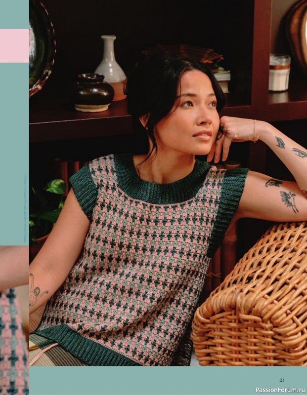 Вязаные модели спицами в журнале «Pom Pom Quarterly №48 2024»