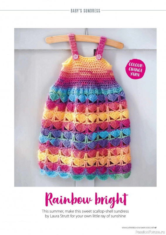 Вязаные проекты крючком в журнале «Simply Crochet №150 2024»
