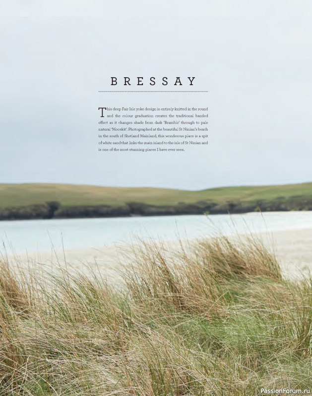 Вязаные проекты в книге «Shetland»