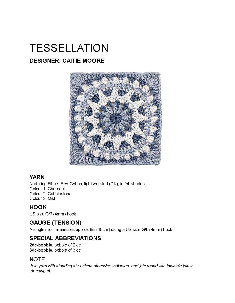 Коллекция проектов крючком в книге &laquo;100 Crochet Tiles&raquo;