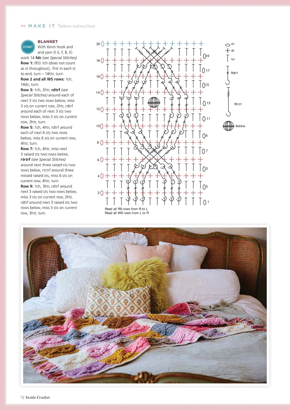 Вязаные модели одежды в журнале "Inside Crochet №144 2022"