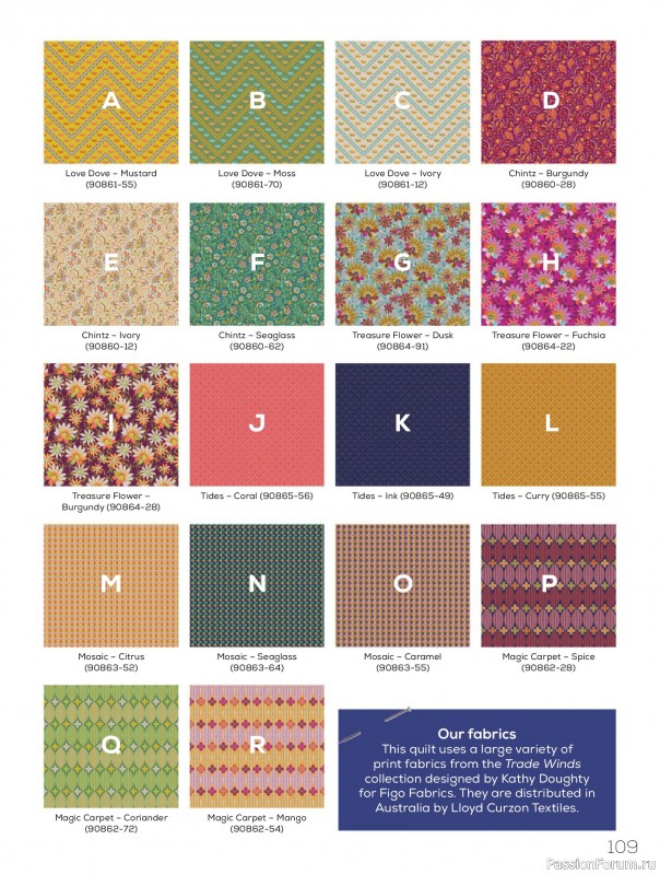 Коллекция проектов для рукодельниц в журнале «Quilters Companion №132 2025»