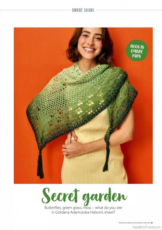 Вязаные проекты крючком в журнале «Simply Crochet №151 2024»