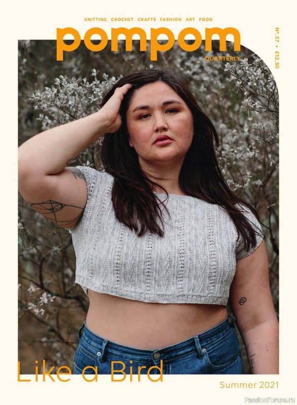 Вязаные модели спицами в журнале &laquo;Pom Pom Quarterly №37 2021&raquo;