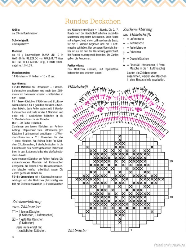 Вязаные проекты крючком в журнале «Dekoratives Hakeln №179 2024»