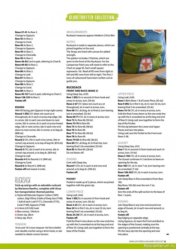 Вязаные проекты крючком в журнале «Simply Crochet №122 2022»