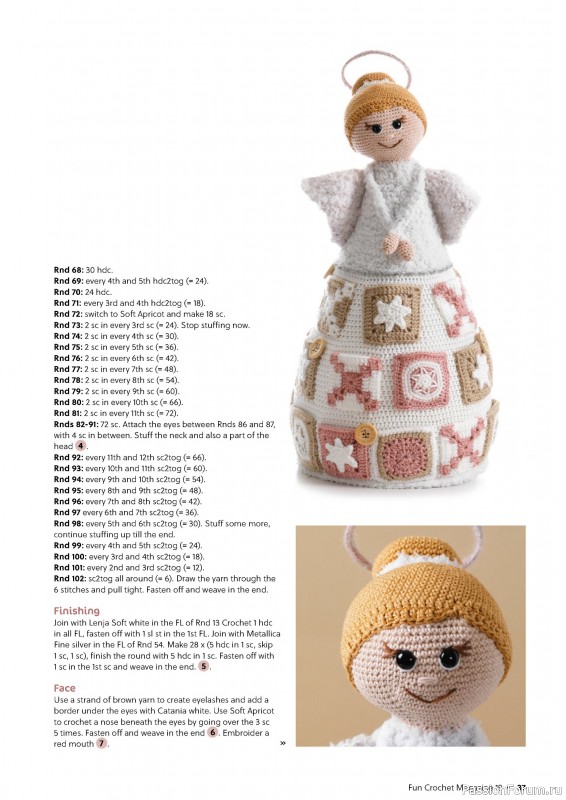 Вязаные проекты в журнале «Fun Crochet Magazine №19 2024»