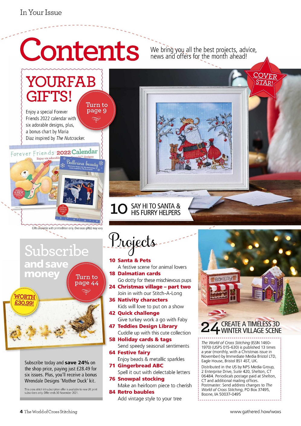 Журнал &quot;The World of Cross Stitching&quot; №313 2021