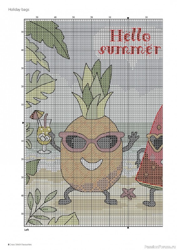Коллекция вышивки в журнале «Cross Stitch Favourites - Summer 2023»