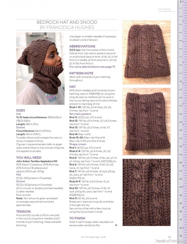 Вязаные модели спицами в журнале «Knitting №229 2022»
