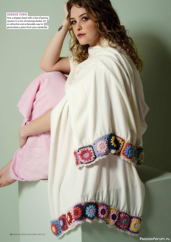 Вязаные проекты крючком в журнале « Simply Crochet №133 2023»