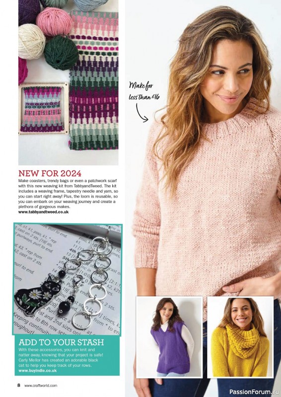 Вязаные проекты в журнале «Knit Now №162 2023»