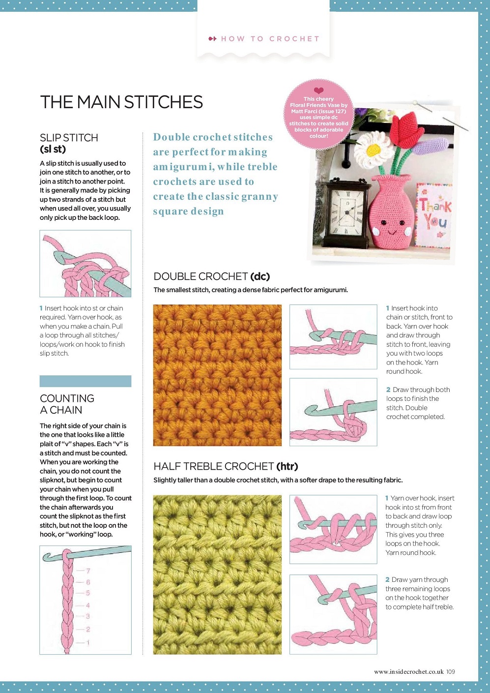 Вязаные модели одежды в журнале "Inside Crochet №144 2022"