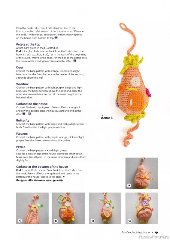 Вязаные проекты крючком в журнале «Fun Crochet Magazine №21 2025»