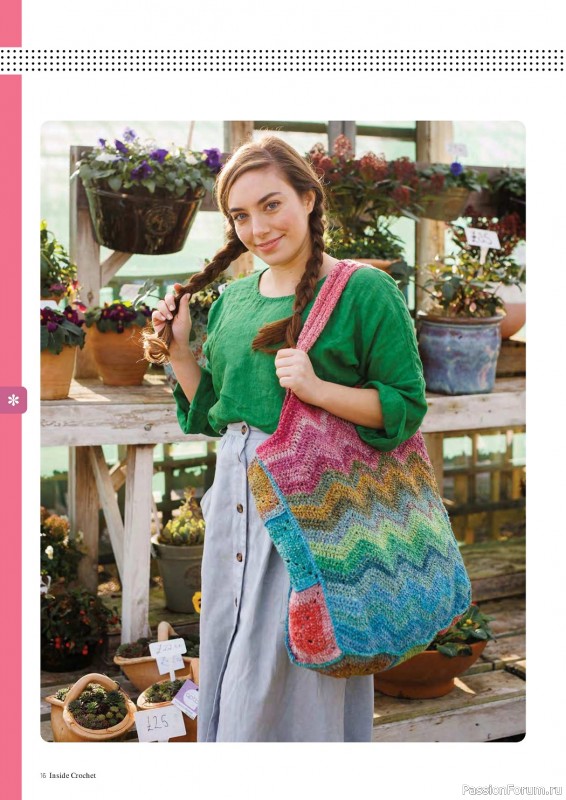 Вязаные проекты крючком в журнале «Inside Crochet №156 2023»