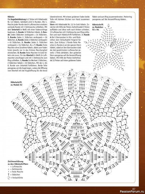 Вязаные проекты в журнале «Meine Hakelwelt Sonderheft №127 2024»