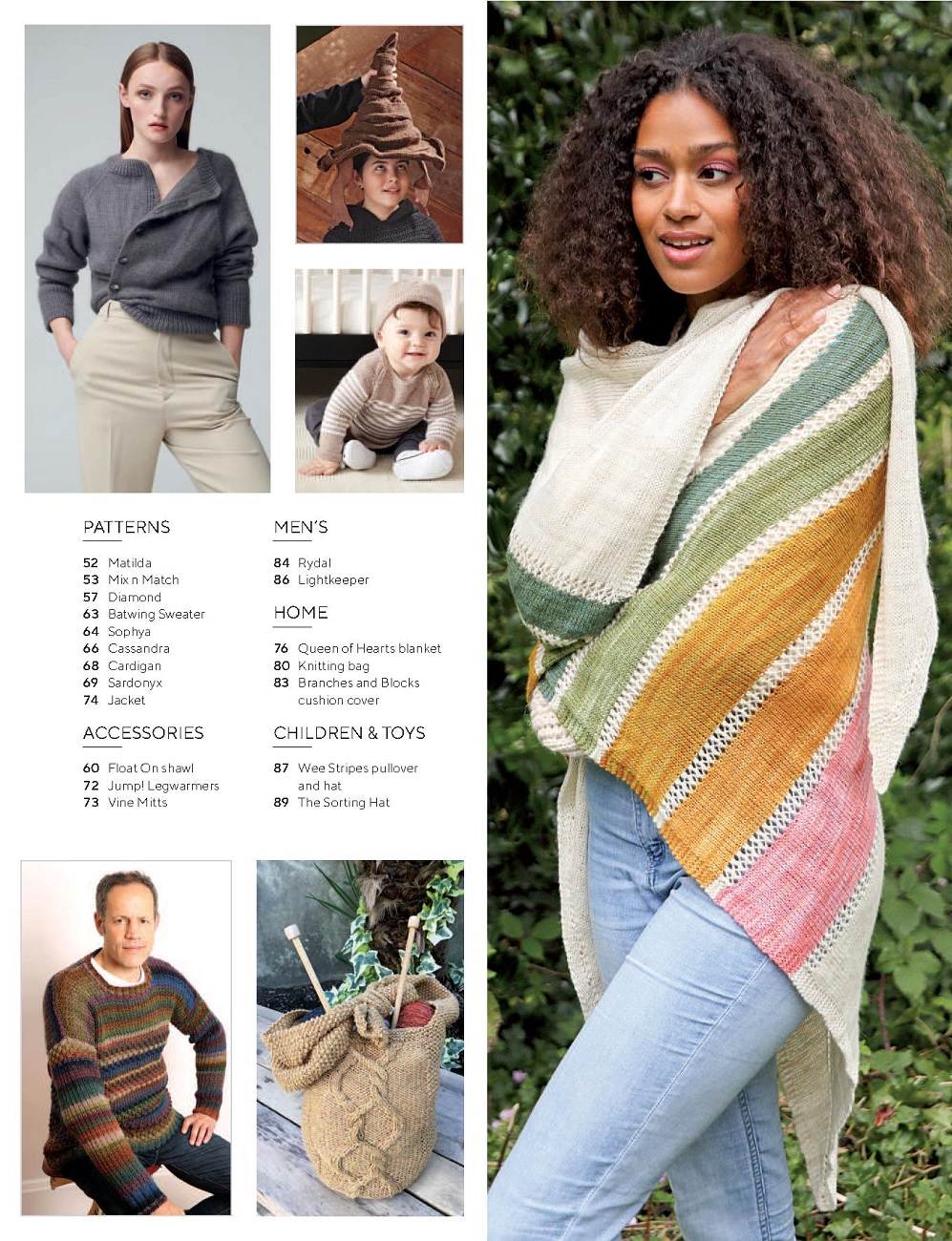 Модные и современные вязаные изделия и узоры в журнале &quot;Knitting&quot; №224 2021