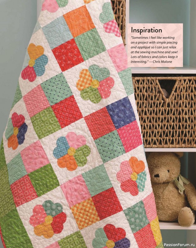 Коллекция проектов для рукодельниц в журнале «Quilter’s World Special - Perfectly Precut 2025»