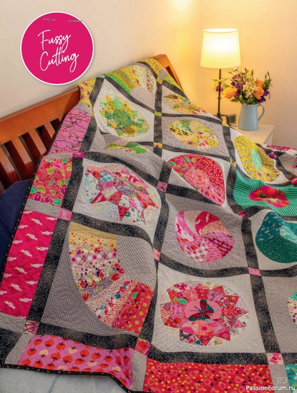 Коллекция проектов для рукодельниц в журнале «Quilters Companion №133 2025»