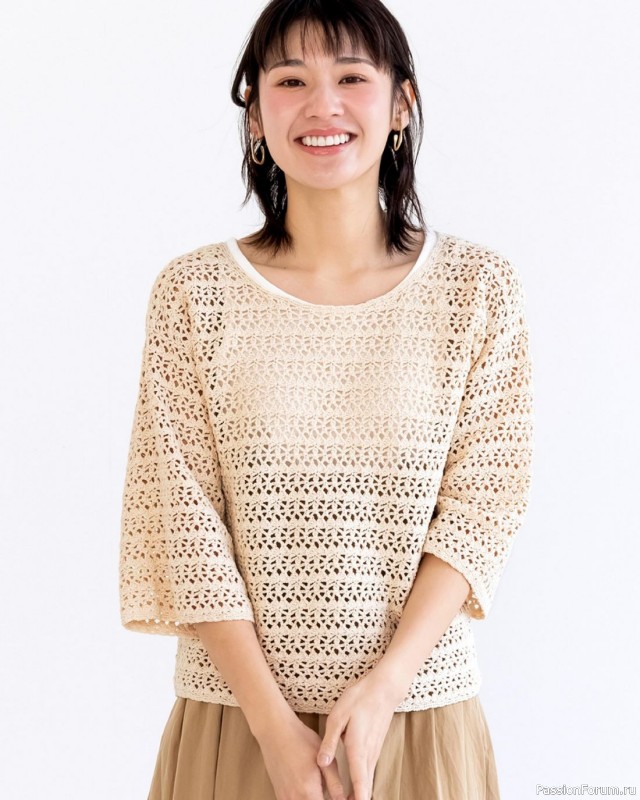Вязаные модели в журнале «Knit Ange - Spring-Summer 2023»