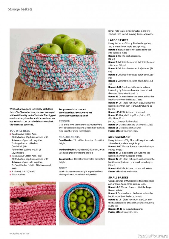 Вязаные проекты крючком в журнале «Crochet Favourites - Summer 2024»
